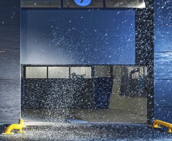 Панорамные ворота AluTherm в Зеленокумске