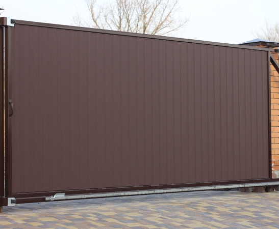 Откатные ворота в Зеленокумске