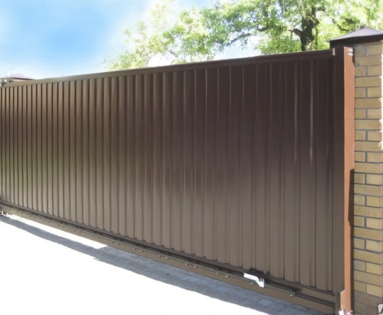 Ворота из профнастила в Зеленокумске