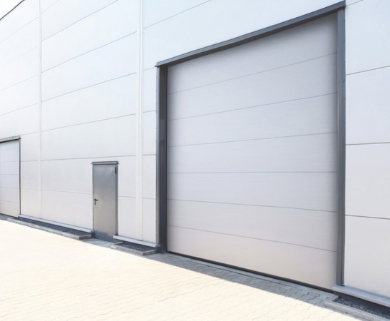 Промышленные ворота Алютех ProPlus в Зеленокумске